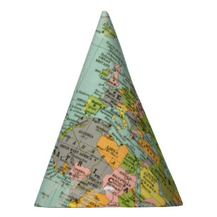 Chapeaux De Fètes Casquette de partie - carte multicolore