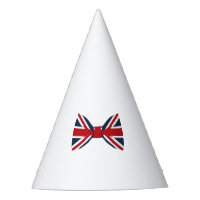 Casquette de partie - cravate d'arc d'Union Jack