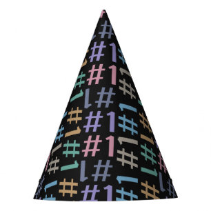 Chapeaux De Fètes casquette de partie Motif "# 1"