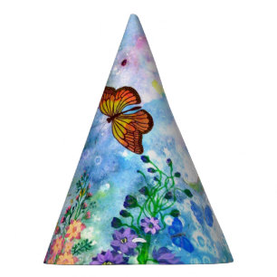 Chapeaux De Fètes Casquette de réception en plein air de papillon