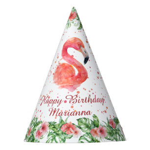 Chapeaux De Fètes Casquette du Flamant rose rose