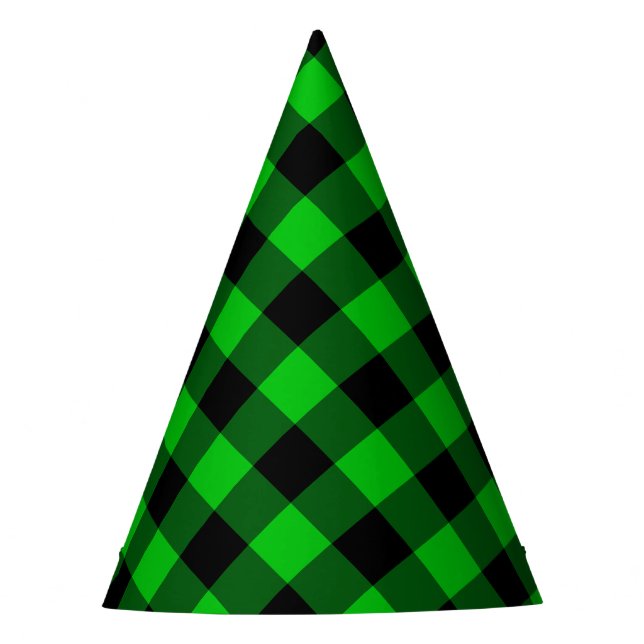 Chapeaux De Fètes Casquette du Green Check Party (Devant)