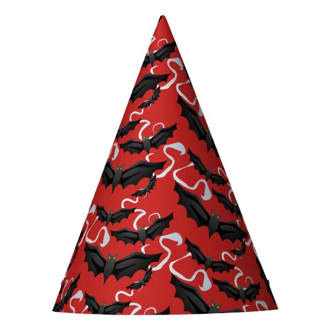 Chapeaux De Fètes Casquette du Halloween Bats (Devant)