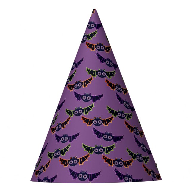 Chapeaux De Fètes Casquette du Halloween Bats (Devant)