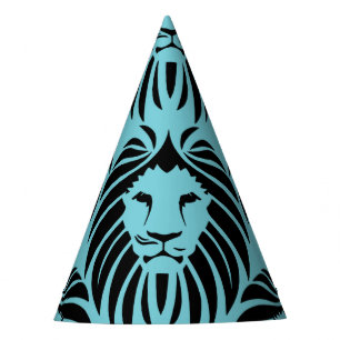 Chapeaux De Fètes Casquette du Lion Party-Turquoise