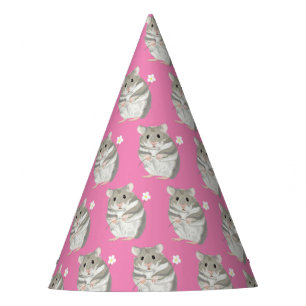 Chapeaux De Fètes Casquette du Motif de la soirée Grey and White H