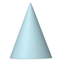 Casquette du parti bleu clair solide