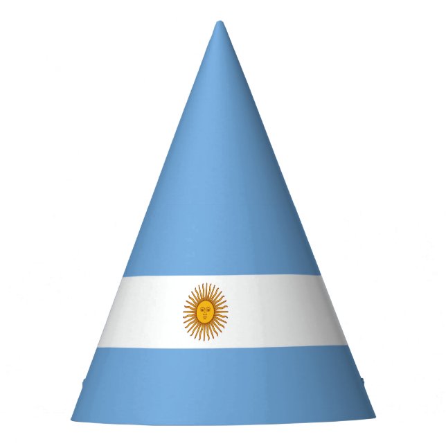 Chapeaux De Fètes Casquette du Parti du drapeau argentin (Devant)