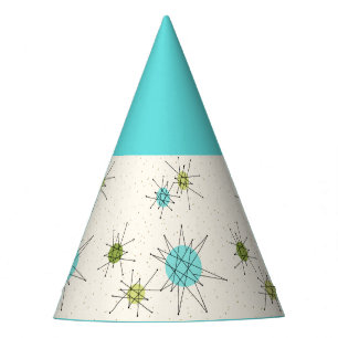 Chapeaux De Fètes Casquette du parti Iconic Atomic Starbursts