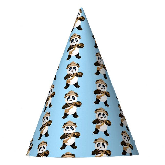 Chapeaux De Fètes Casquette du parti Panda (Devant)