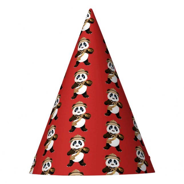 Chapeaux De Fètes Casquette du parti Panda (Devant)