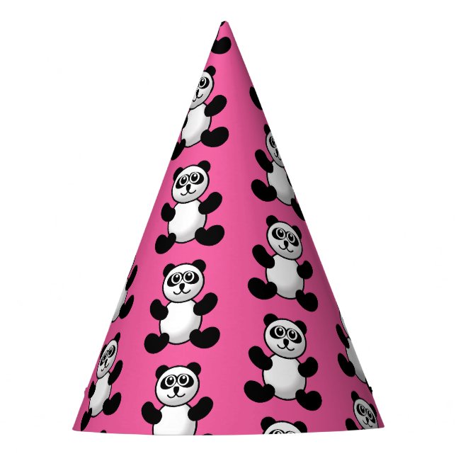 Chapeaux De Fètes Casquette du parti Panda Bear (Devant)