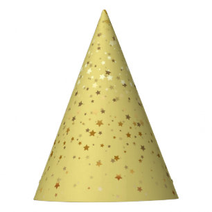 Chapeaux De Fètes Casquette du parti Petite Golden Stars Banana Jaun