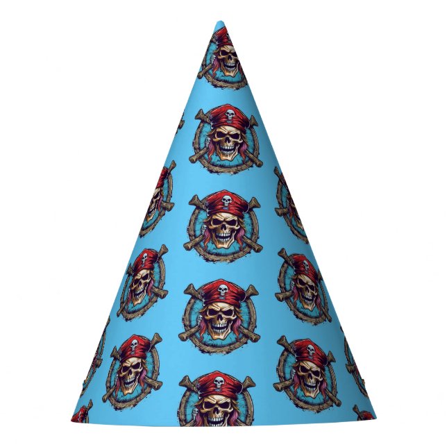 Chapeaux De Fètes Casquette du Parti Pirate (Devant)