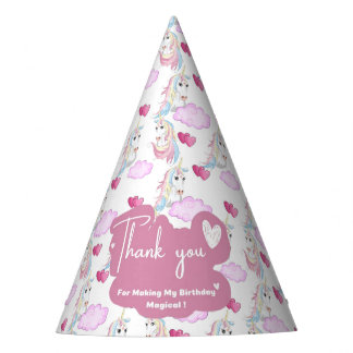 Chapeaux De Fètes Casquette du parti Unicorn
