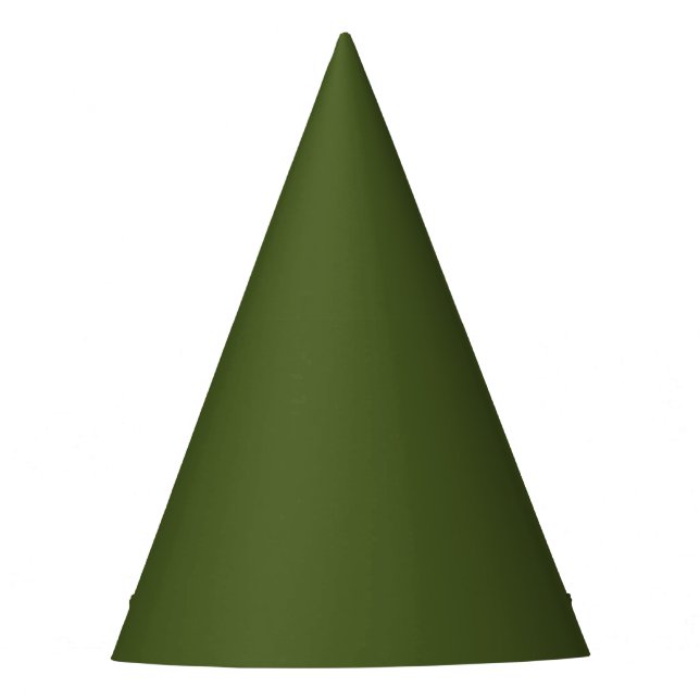 Chapeaux De Fètes Casquette du Parti Vert de la mousse foncée (Devant)