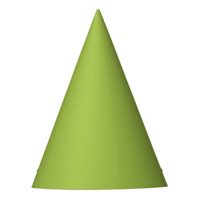 Chapeaux De Fètes Casquette du parti vert solide (Devant)