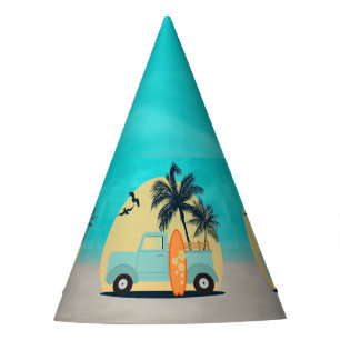 Chapeaux De Fètes Casquette du Surfing Retro Party