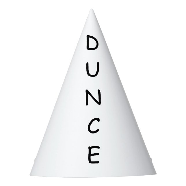 Chapeaux De Fètes casquette Dunce V2.0 fête humours anniversaires et (Devant)