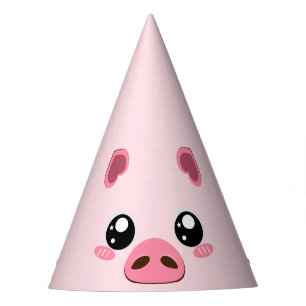 Chapeaux De Fètes Casquette mignon de partie de porc