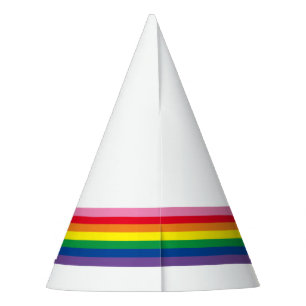 Chapeaux De Fètes Casquette moderne de Rainbow Party