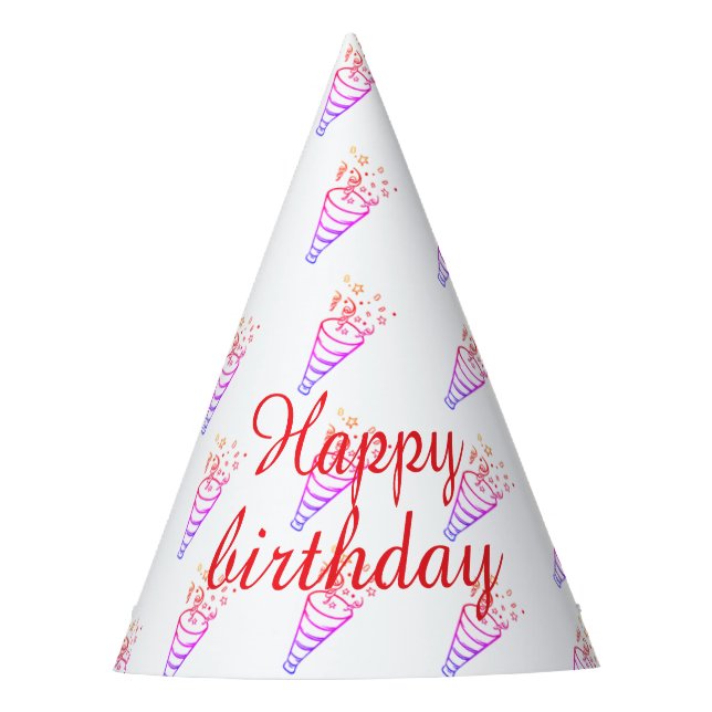 Chapeaux De Fètes Casquette simple de partie hiérarchique (Devant)