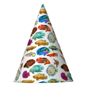 Chapeaux De Fètes Casquette tropical de partie de poissons