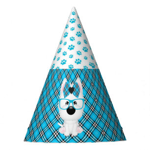 Chapeaux De Fètes Casquettes bleus de fête d'anniversaire d'Aqua de