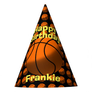 Chapeaux De Fètes Casquettes de papier de basket-ball