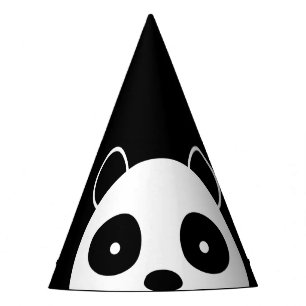 Chapeaux De Fètes Casquettes de partie de panda, décorations de fê