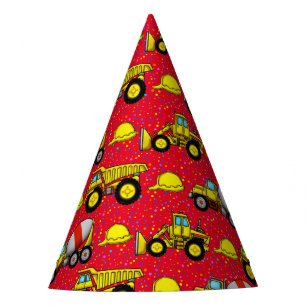 Chapeaux De Fètes Casquettes de partie de papier de chantier de