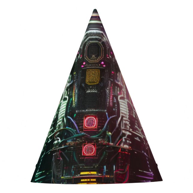 Chapeaux De Fètes Casquettes de partie Robot 1 (Devant)