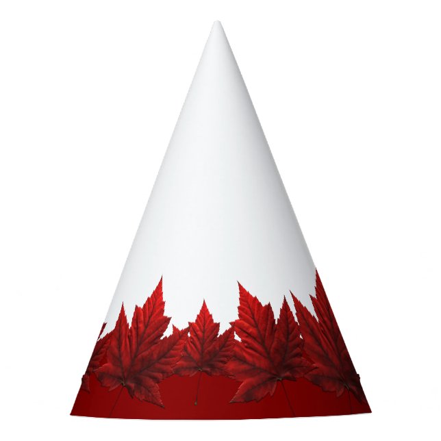 Chapeaux De Fètes Casquettes du Parti Canada (Devant)