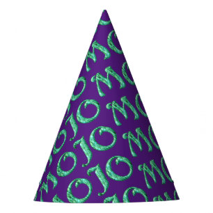 Chapeaux De Fètes Casquettes du parti Mojo violet