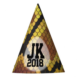 Chapeaux De Fètes casquettes faits sur commande de partie du serpent