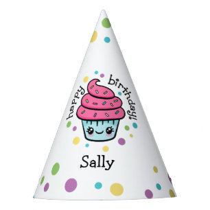 Chapeaux De Fètes Casquettes heureux de partie de petit gâteau