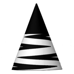 Chapeaux De Fètes Casquettes noirs et blancs de partie