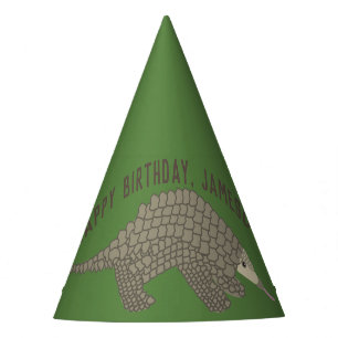 Chapeaux De Fètes Casquettes personnalisés de partie de Pangolins