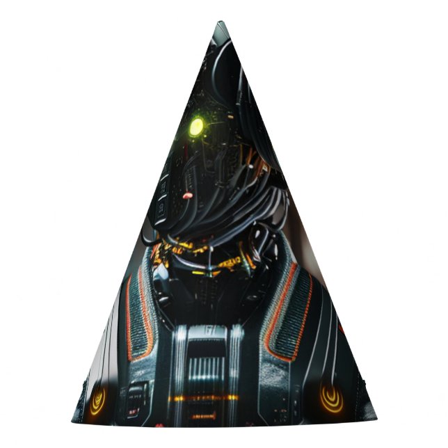 Chapeaux De Fètes Casquettes tiers robots (Devant)