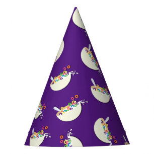 Chapeaux De Fètes Cereal Bowl Enfants Slepover Anniversaire fête mig