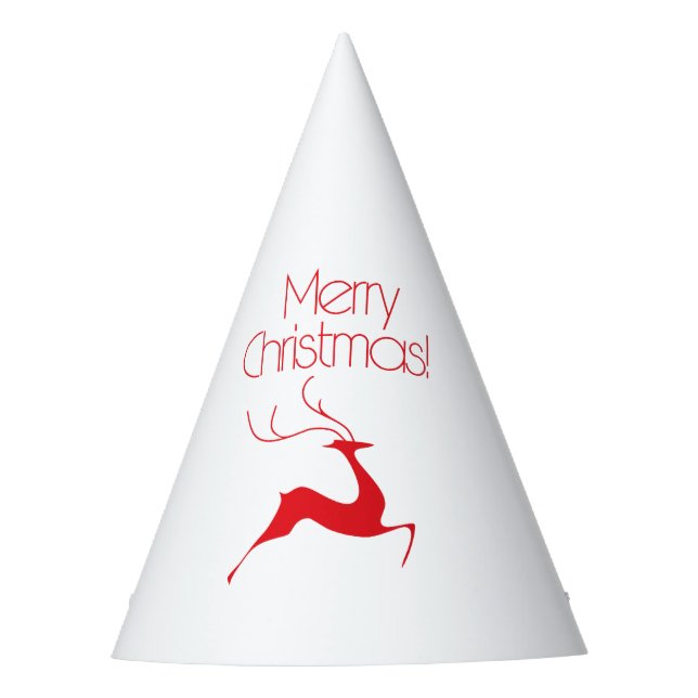 Chapeaux De Fètes Cerf de Noël (Devant)