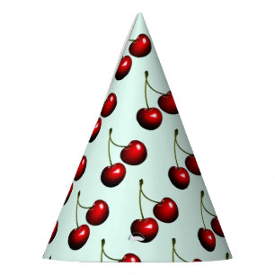 Chapeaux De Fètes Cerises rouges sucrées