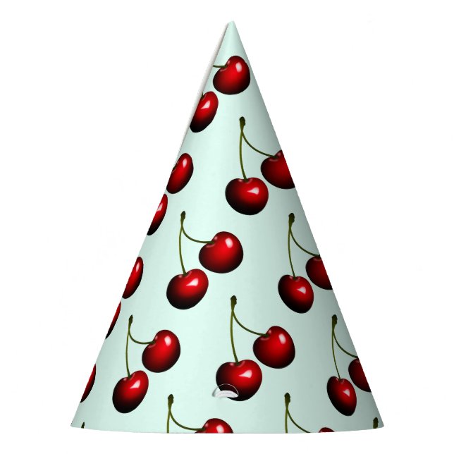 Chapeaux De Fètes Cerises rouges sucrées (Gauche)