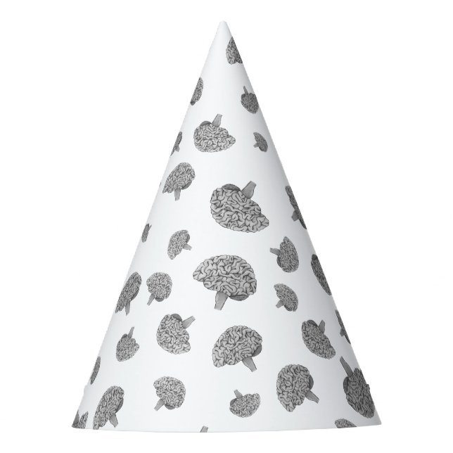 Chapeaux De Fètes Cerveau Scientifique (Devant)