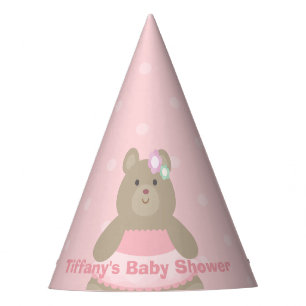 Chapeaux De Fètes C'est un baby shower rose élégant mignon de CUB