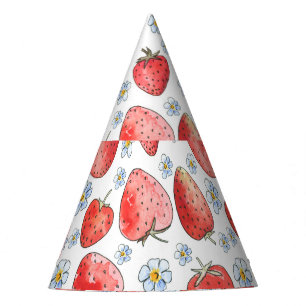 Chapeaux De Fètes Champs de fraises : Fraîcheur d'été