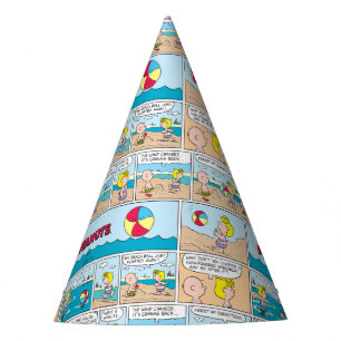 Chapeaux De Fètes Charlie Brown & Sally À La Plage