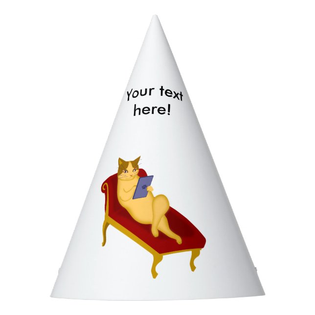 Chapeaux De Fètes Chat avec clipart de gadget (Devant)