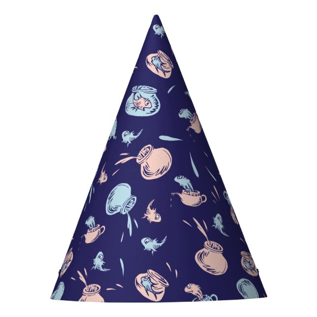 Chapeaux De Fètes Chat Dans Le Casquette | Le Motif du poisson (Devant)