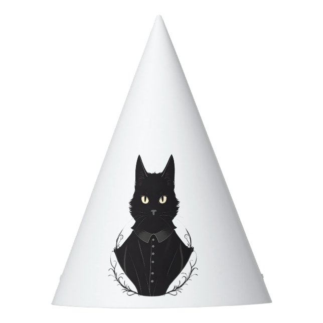Chapeaux De Fètes Chat noir enchanté de Salem (Devant)